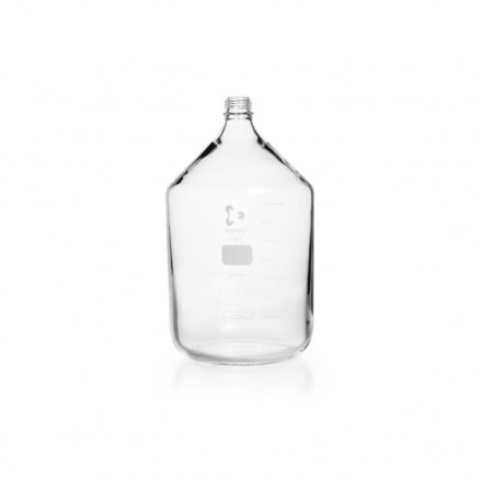 FLACON CLAIR 10L VERRE DURAN GL 45 SANS BOUCHON