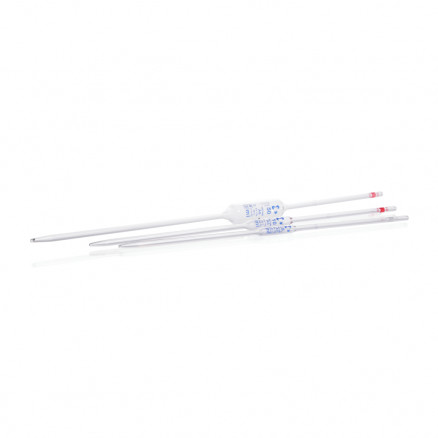 PIPETTE JAUGEE VERRE SODO CL.A 1 TRAIT CAPACITE 3ML -P.6