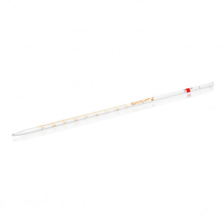 PIPETTE GRADUEE PR ECOULEMENT ZERO EN HAUT CL.AS CAP.5ML-P12