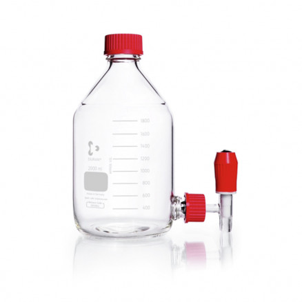 FLACON A TUBULURE DURAN GL45 COMPLET CAPACITE 2L
