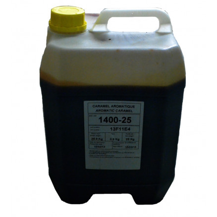 CARAMEL AROMATIQUE 1400-25 PR AROMATISATION ET NAPPAGE -25KG