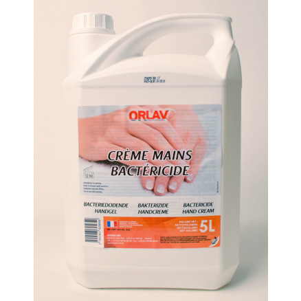 CREME MAINS BACTERICIDE NEUTRE BIDON DE 5L