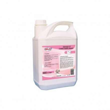 CREME LAVANTE DOUCE PARFUM FLORAL - 4 BIDONS DE 5 LITRES