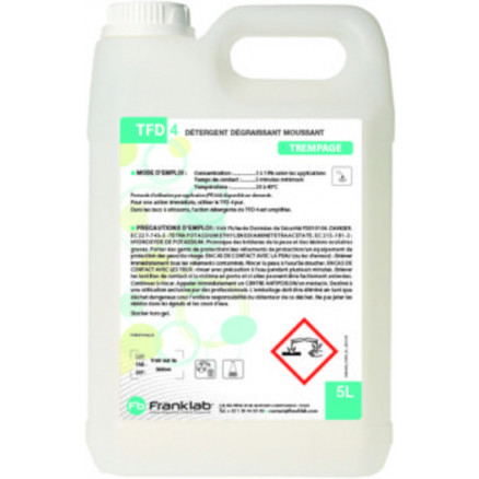 DETERGENT MANUEL ALCALIN TFD 4 PF - BIDON 5L