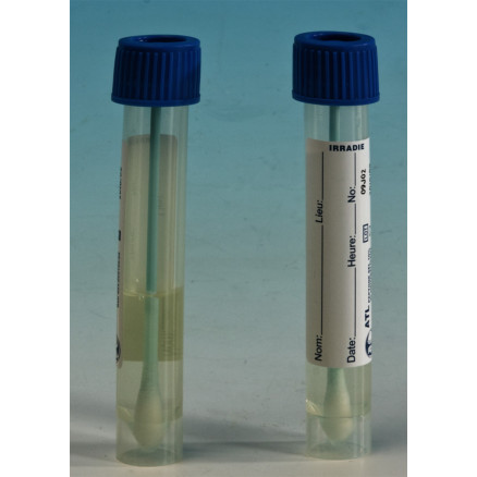 ECOUVILLONS PEPTONE SEL ET NEUTRALISANT - 4ML STERILE - PAR 50