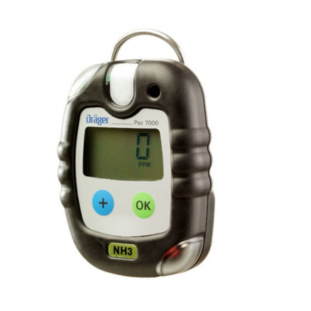 DETECTEUR PORTABLE MONO GAZ PAC 7000 NH3 0-300PPM