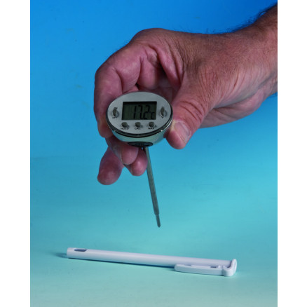MINI-THERMOMETRE A CADRAN INOX -40/+232'C