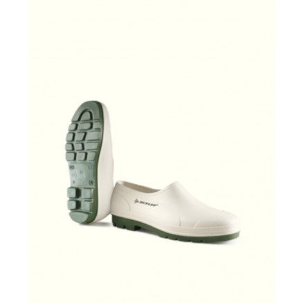 SABOT 8153 PVC BLANC DUNLOP ANTIDERAPANT P.40 - LA PAIRE