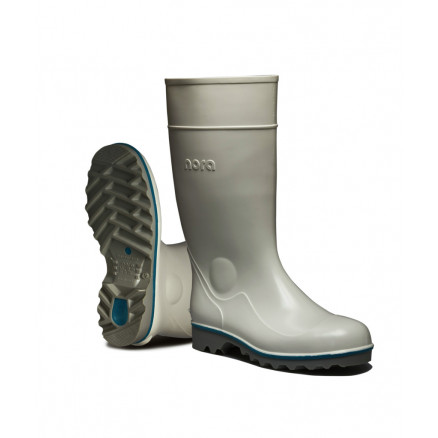 BOTTE BLANCHE MULTI RALF AVEC EMBOUT ACIER-T.43 - LA PAIRE