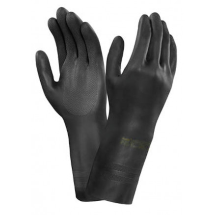 GANTS NEOPRENE NOIRS NEOTOP LONG.310MM T.L-PACK 12 PAIRES