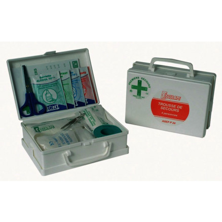 TROUSSE DE SECOURS ASEP P24 POUR 1 A 4 PERSONNES