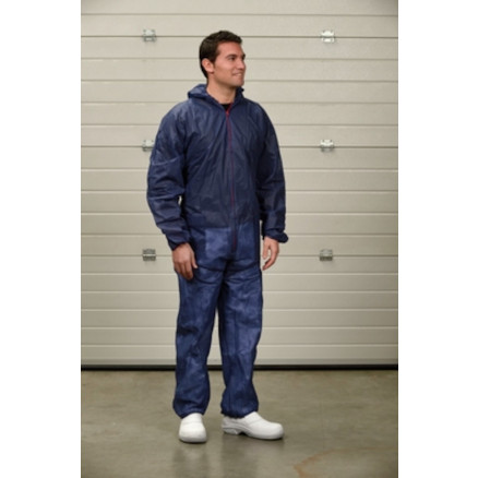 COMBINAISON EN PP BLEU A COL TAILLE XL - L'UNITE