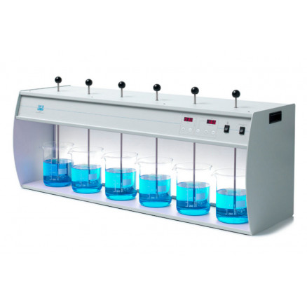 FLOCULATEUR DE LABORATOIRE VELP JLT6 - 6 POSTES