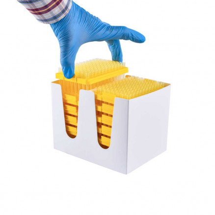 PACK DE RECHARGE CONES EN PP NATUREL 1-200µL - PACK 10X96