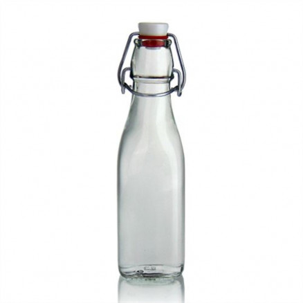 BOUTEILLE DE STABILITE EN VERRE CAP.500ML AVEC BOUCHON