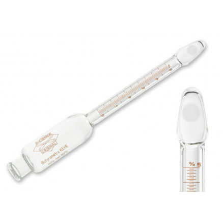 BUTYROMETRE A LAIT ORIGINAL GERBER 0-6% EN 0,1%