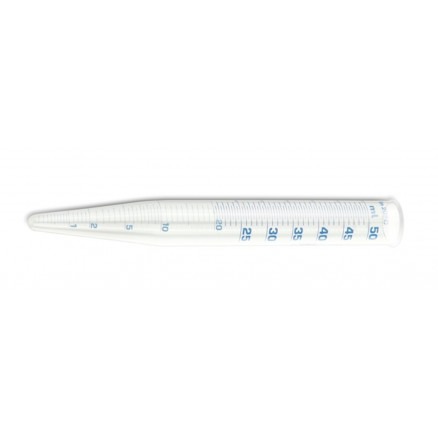 TUBE A CENTRIFUGER POUR TEST SOLUBILITE CAP.50ML D.24X190MM