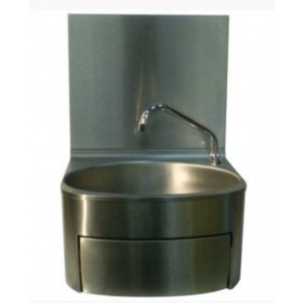 LAVE-MAINS INOX ECO, FEMORAL, DOSSERET, SIPHON, BONDE, SAVON