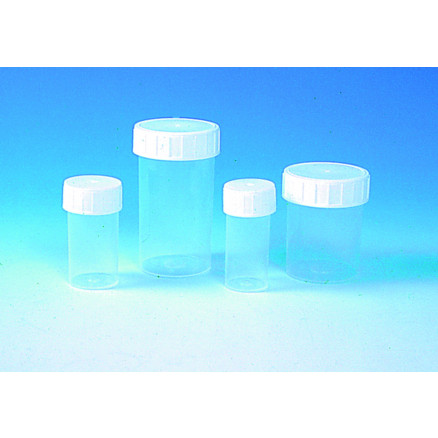 FLACON PS ASEPTIQUE 200ML BOUCHON BLANC - PAR X 300