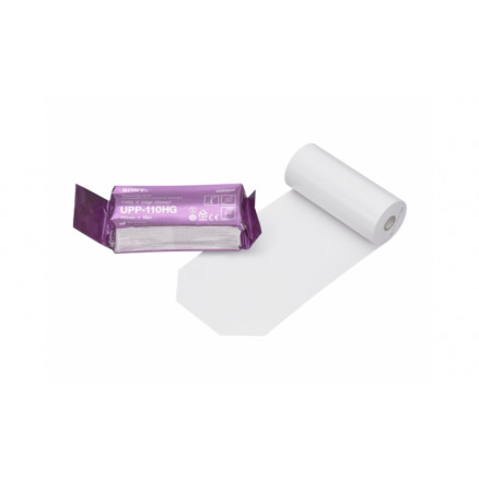 PAPIER THERMIQUE HIGH BRIGHT SONY A6 110MM -10 ROULEAUX 18M
