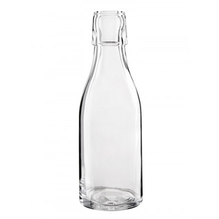 BOUTEILLE DE STABILITE EN VERRE CAP.200ML AVEC BOUCHON