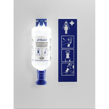 STATION DE LAVAGE OCCULAIRE AVEC 1 FLACON 1000ML PH NEUTRE