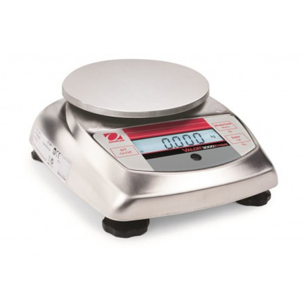 BALANCE OHAUS VALOR 3000 INOX 500G/0,1G PLATEAU D.120MM