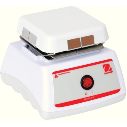 PLAQUE CHAUFFANTE OHAUS 1L A TEMP. FIXE D.10,2X10,2CM