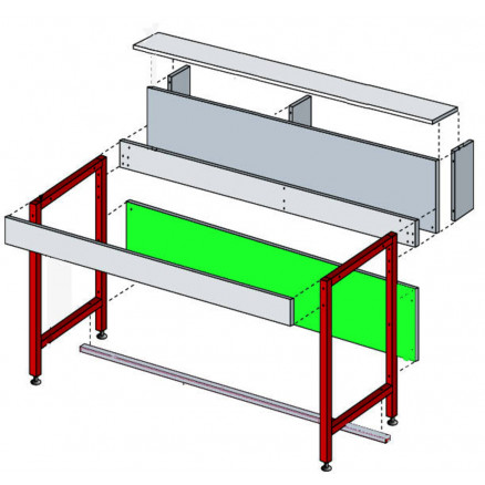 BANDEAU ARRIERE L=1200MM