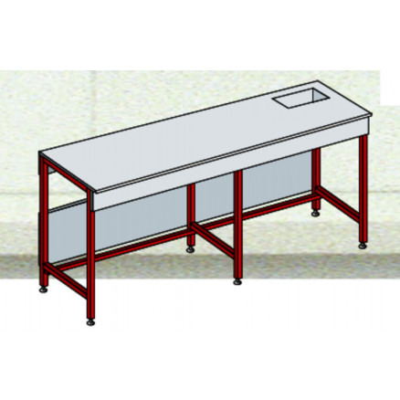 PAILLASSE NUE HUMIDE L=1800 MM PROF=750 MM STRATIFIEE