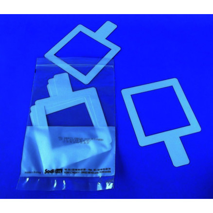 GABARIT PLASTIQUE STERILE D.10X10CM S/S.5- PACK DE 260