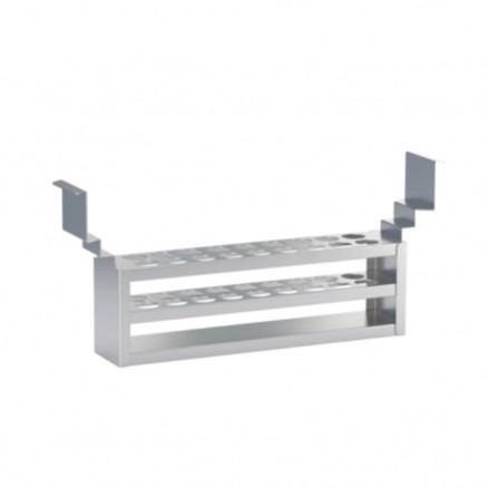 PORTOIR, 2 RANGS,18 OUVERTURES DIAM.21MM POUR BAIN-MARIE WTB