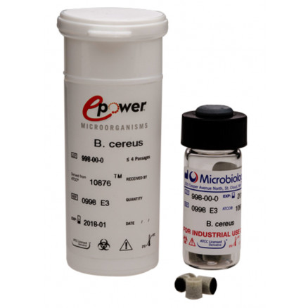 EPOWER STAPH. AUREUS ATCC6538TM 10E3CFU - 10 PAST.