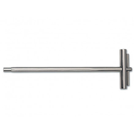TARIERE CYLINDRIQUE QUALIROD INOX AVEC TIGE - 200MM