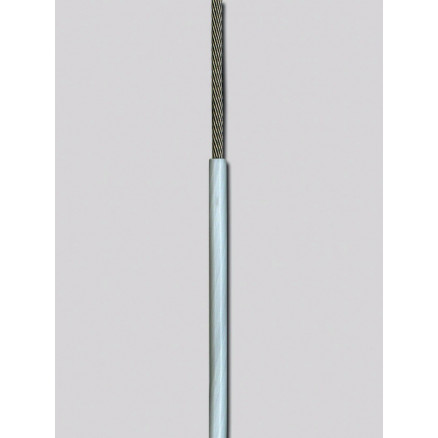 CABLE DE DESCENTE INOX/PTFE D.2MM - ROULEAU 10 M