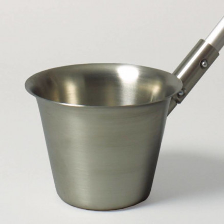 PUISARD STERILISABLE EN INOX 1000ML POUR TIGE TELESCOPIQUE