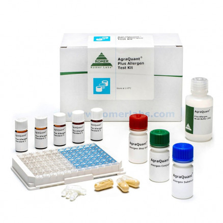 AGRAQUANT PLUS ALLERGENE OEUF 1-25PPM-48 PUITS