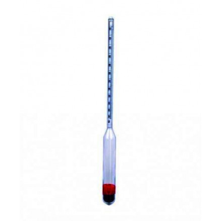 DENSIMETRE EN POLYCARBONATE 20°C 1000-1220 G/CM3 0,002 - L.300MM