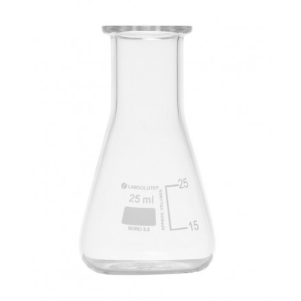 FIOLE ERLENMEYER EN VERRE BORO 250ML - PACK X10