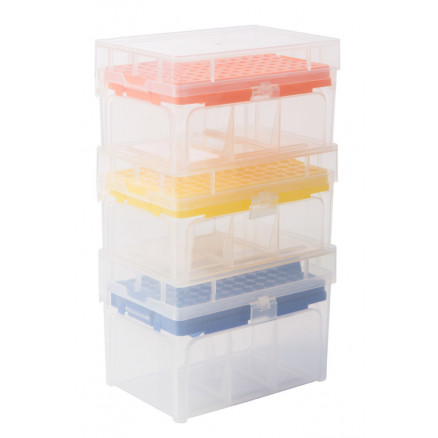 BOITE VIDE AUTOCLAVABLE POUR CONES 1000-1250UL - PACK DE 10