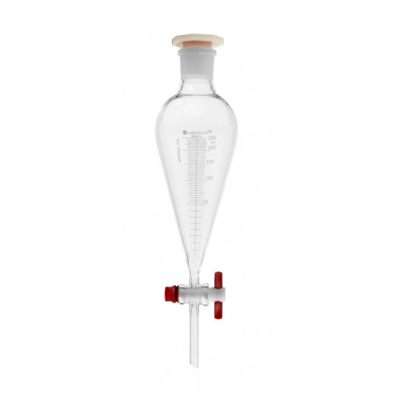 AMPOULE SQUIBB LABSOLUTE ROB. PTFE GRADUEE CN29/32 CAP.250ML