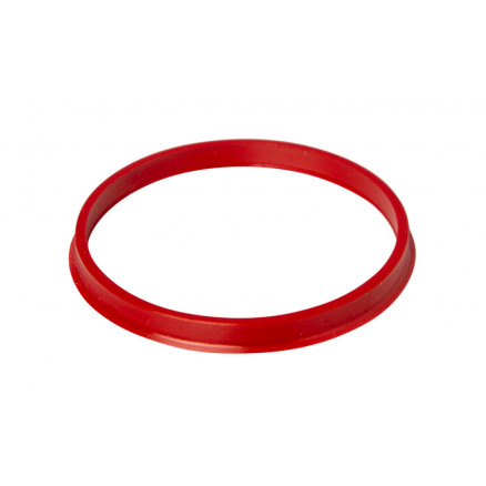 BAGUE DE DEVERSEMENT GL45 PBT ROUGE POUR FLACON LABSOLUTE