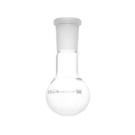 BALLON A FOND ROND COL RODE 14/23 CAP.10ML