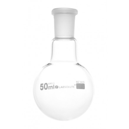 BALLON A FOND ROND COL RODE 14/23 CAP.50ML