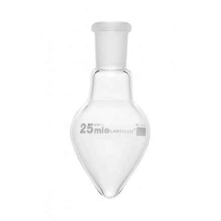 BALLON FORME POIRE COL RODE 14/23 CAP.25ML