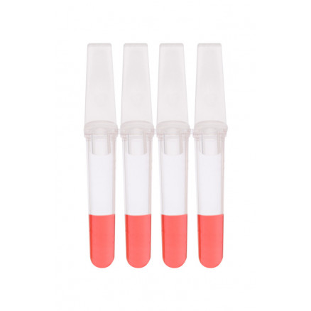 BARRETTE DE 4 TUBES DE PCR DE 0,1ML + BOUCHON - X250