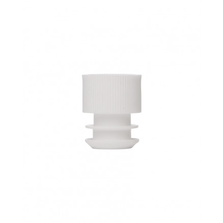 BOUCHON A AILETTE BLANC POUR TUBES DE 16MM - X1000