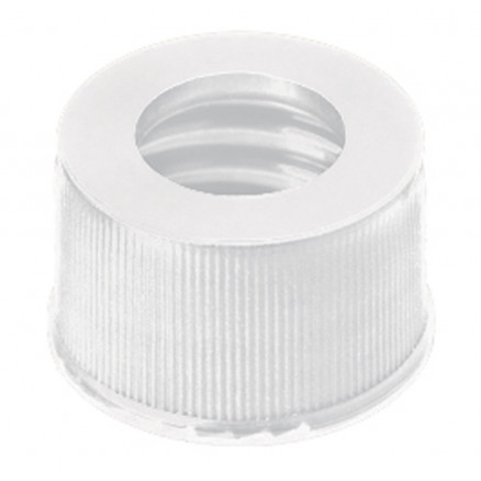 BOUCHON A VIS PP BLANC 1 TROU DN13 SANS SEPTA - PACK DE 100