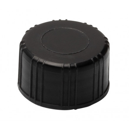 BOUCHON A VIS PP NOIR 1 TROU DN15 SANS SEPTA - PACK DE 1000