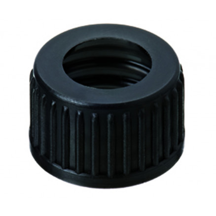 BOUCHON A VIS PP NOIR 1 TROU DN18 SANS SEPTA - PACK DE 1000